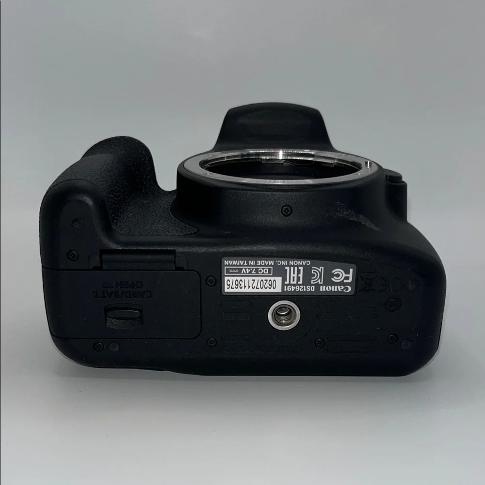 Canon EOS Rebel T5 Black Digital Camera ONLY DSLR